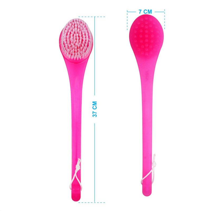 What are the Advantages of Plastic Back Body Bath Brush's Brush Heads usually made of Bristles or Nylon Fibers?